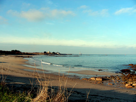 une des plages de Montfarville, gîte de Sonneville à Montfarville Normandie